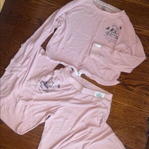 Primark Light Pink Kids Pajama Set